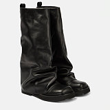 SUPER WHOLESALE| Platform Knee Height Calf Boots