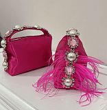 SUPER WHOLESALE|  Pearl and Fringe Purse