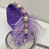 SUPER WHOLESALE|  Pearl and Fringe Purse