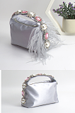 SUPER WHOLESALE|  Pearl and Fringe Purse