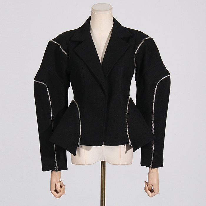SUPER WHOLESALE| Assembled Oversize Jacket Top