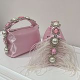 SUPER WHOLESALE|  Pearl and Fringe Purse