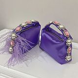 SUPER WHOLESALE|  Pearl and Fringe Purse