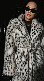 SUPER WHOLESALE| Imitation Fox Fur Coat