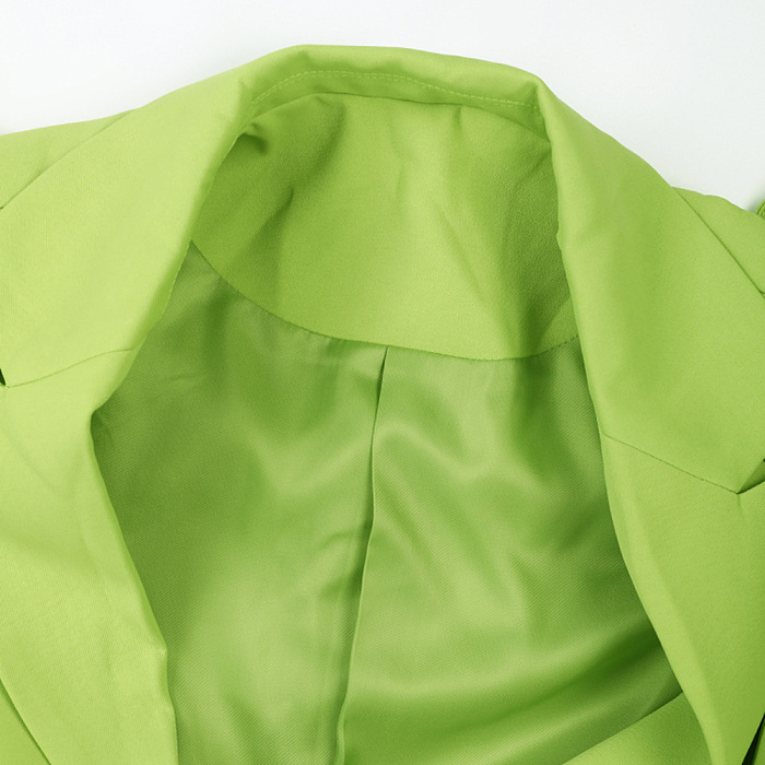 SUPER WHOLESALE|  Lace-up Fitted Blazer