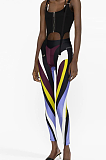 SUPER WHOLESALE|  Patchwork Leggings in Contrast Colors
