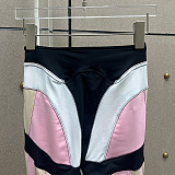 SUPER WHOLESALE|  Patchwork Leggings in Multi-colour
