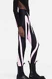SUPER WHOLESALE|  Patchwork Leggings in Multi-colour