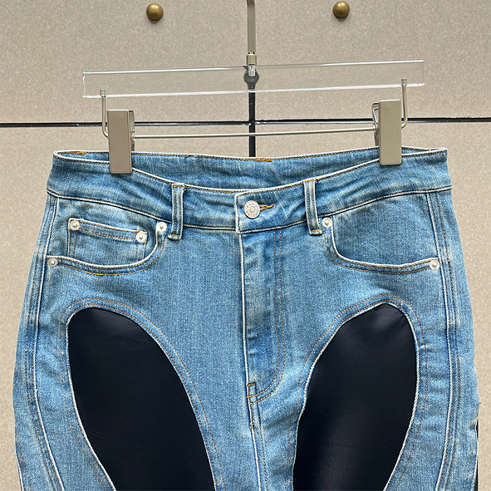 SUPER WHOLESALE|  Mugler Blue Jeans
