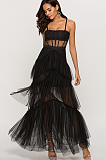 SUPER WHOLESALE| Layers See-through Maxi Dress