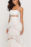 SUPER WHOLESALE| Layers See-through Maxi Dress