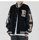 SUPER WHOLESALE|  Oversize Basebacll Jacket Tol
