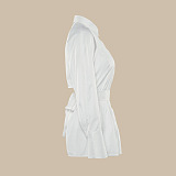 SUPER WHOLESALE|  Waist-Defining Backless Hollow-Out Tie-Up Shirt
