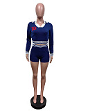 SUPER WHOLESALE| Elastic Knitted Shorts Set