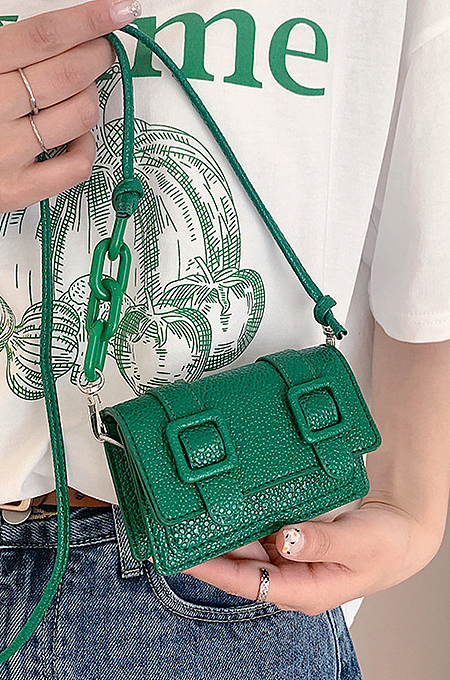 SUPER WHOLESALE| Buckle Mini Purse