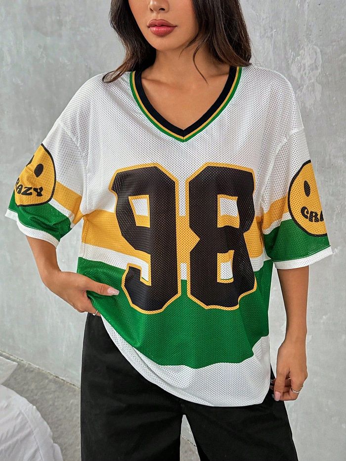 SUPER WHOLESALE| V Neck Jersey