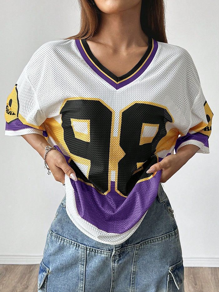 SUPER WHOLESALE| V Neck Jersey