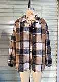 SUPER WHOLESALE| Plaid Shirt Top