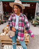 SUPER WHOLESALE| Plaid Shirt Top