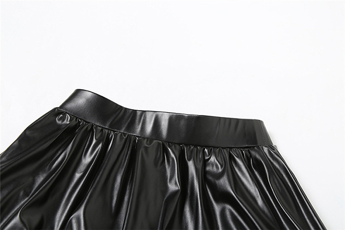 SUPER WHOLESALE |  Asymmertrical Shoulder Skirt Set