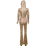 SUPER WHOLESALE | Leopard Hoodie Pants Set