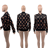 SUPER WHOLESALE | Monogram Zip Up Tracking Top