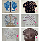 SUPER WHOLESALE | Monogram Zip Up Tracking Top
