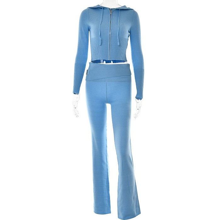 SUPER WHOLESALE | Knitted Set with Tracking Top