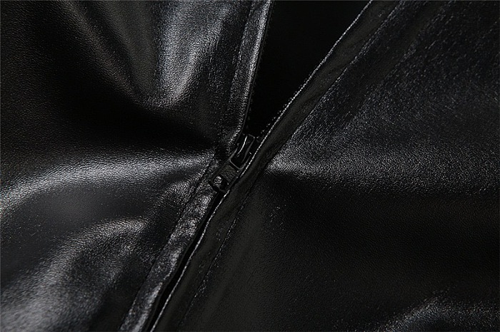 SUPER WHOLESALE | Leather Hoodie Crop Top