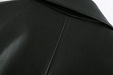 SUPER WHOLESALE | Leather Blazer Top