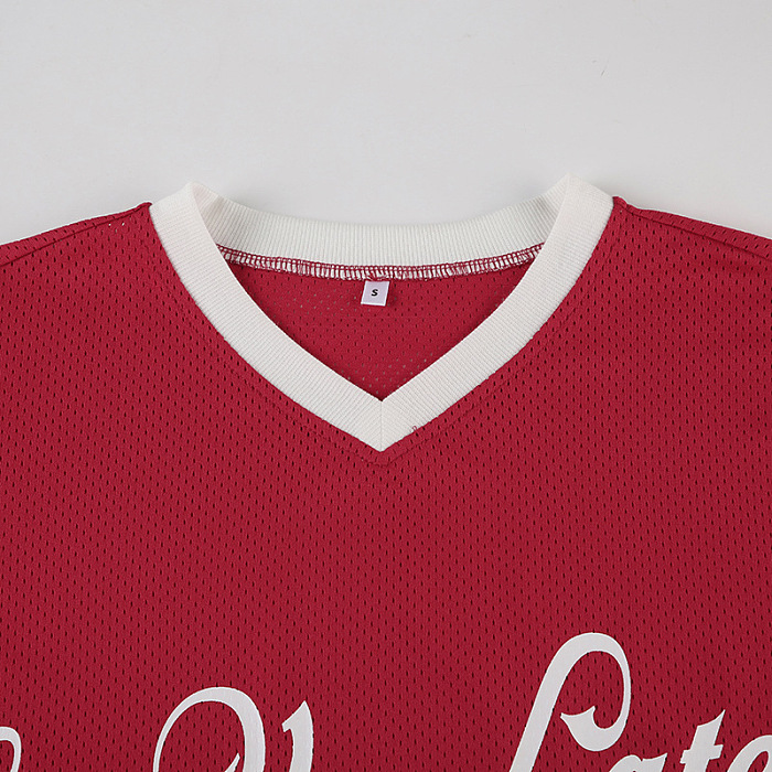 SUPER WHOLESALE | Mesh Sporty T-shirt Top