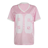 SUPER WHOLESALE | Mesh Sporty T-shirt Top
