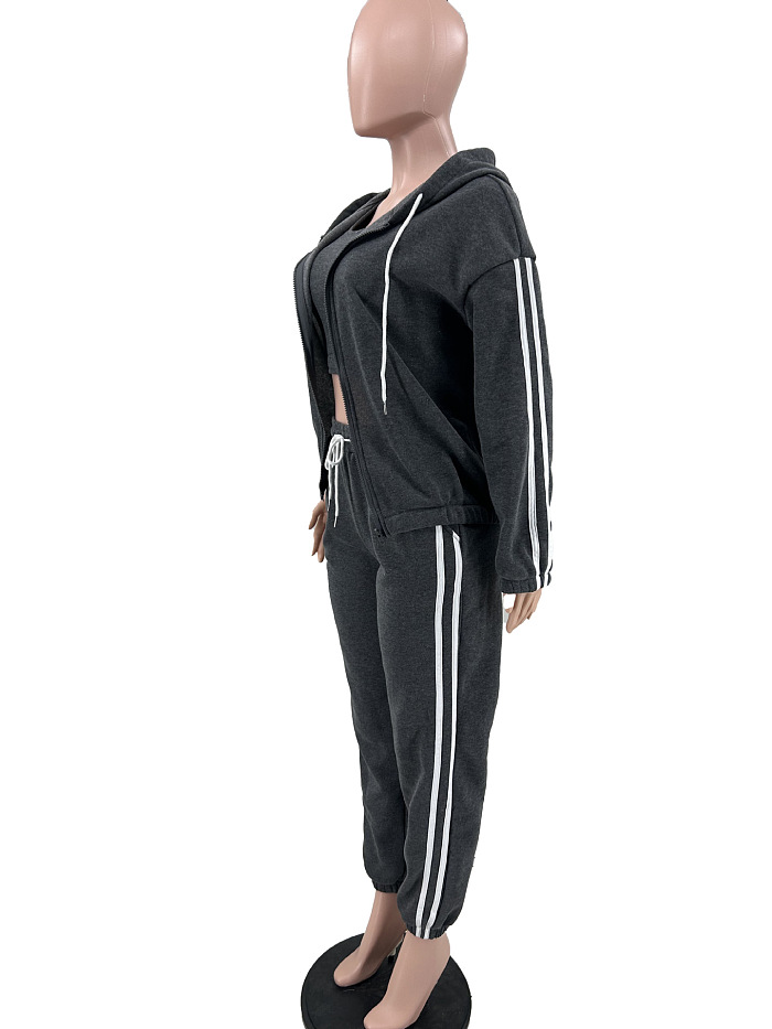 SUPER WHOLESALE | Side Striped 3 Piece Set