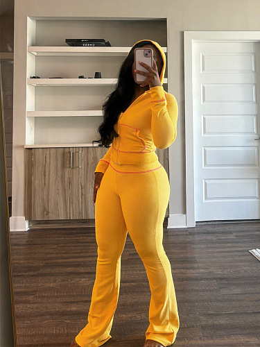 SUPER WHOLESALE | Patchwork Jogging Suit