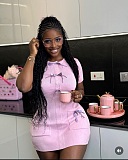 SUPER WHOLESALE | Bows Knitted Dress in Pink