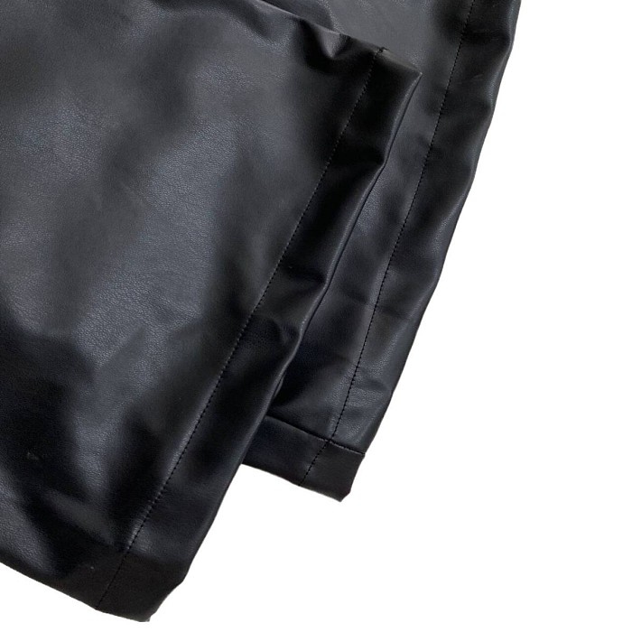 SUPER WHOLESALE | Leather Flared Pants Set