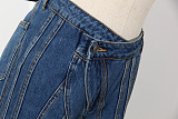 SUPER WHOLESALE | High Waisted Flared Paneled Jean