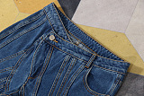 SUPER WHOLESALE | High Waisted Flared Paneled Jean