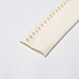 SUPER WHOLESALE | Pearl-Decorated V-Neck Solid Color Blazer