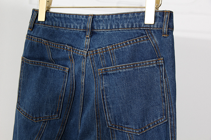 SUPER WHOLESALE | High Waisted Flared Paneled Jean