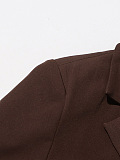 SUPER WHOLESALE | Deconstructed Design High-End Waist-Defined Hollowed Jacket