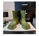 SUPER WHOLESALE |  Waterproof Square-toe Platform Boots