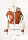 SUPER WHOLESALE | Sheepskin Lamb Wool Short Jacket