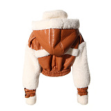 SUPER WHOLESALE | Sheepskin Lamb Wool Short Jacket