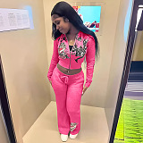 SUPER WHOLESALE | Printed Legging Suit with Hoodie Top