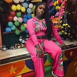 SUPER WHOLESALE | Printed Legging Suit with Hoodie Top