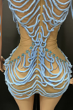 SUPER WHOLESALE | See-through Personality Dress