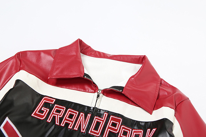 SUPER WHOLESALE | Leather GRAND PARK Jacket Top