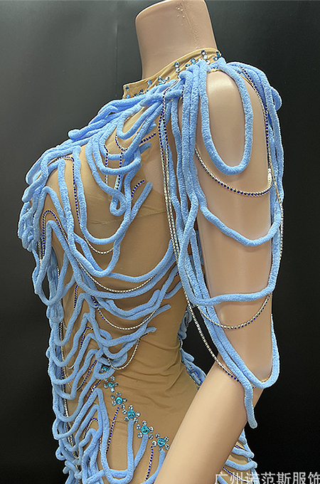 SUPER WHOLESALE | See-through Personality Dress