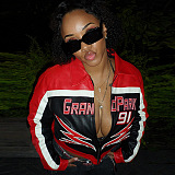 SUPER WHOLESALE | Leather GRAND PARK Jacket Top